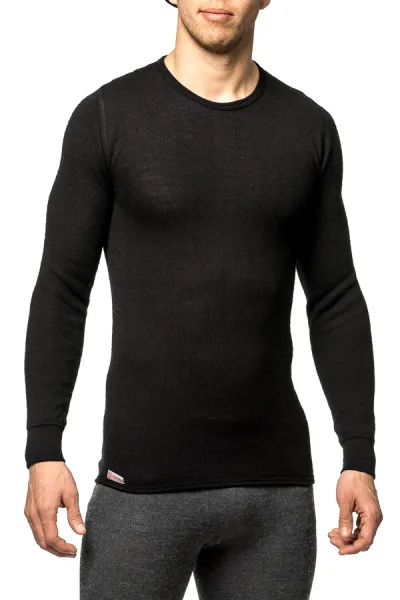 Woolpower Crewneck 200 Black