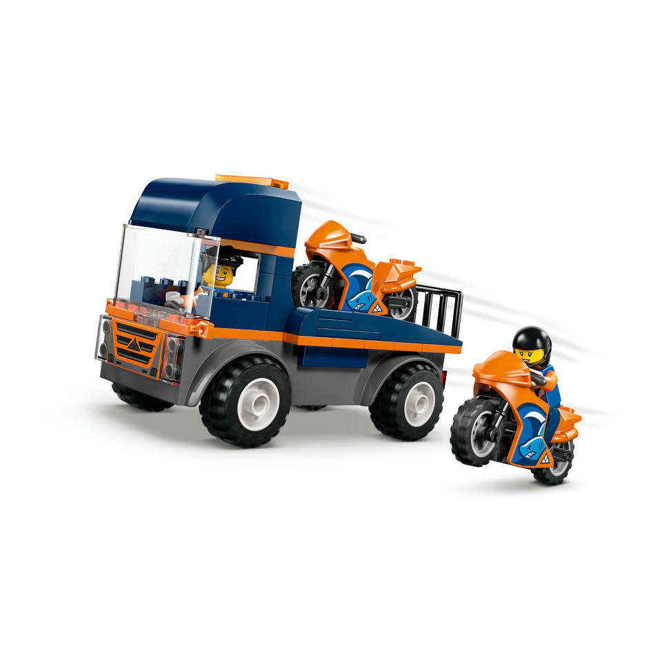 LEGO City transportwagen voor motoren 60491