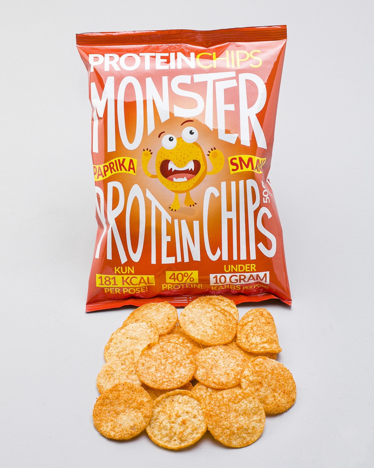 Monster Lavkarbo Protein Chips Paprika 50g