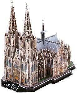 Revell 3D Puzzle - Kölner Dom - 179 Brikker- 31 CM