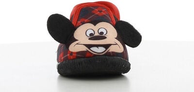 Disney Mikke Mus Tøfler, Black/Red
