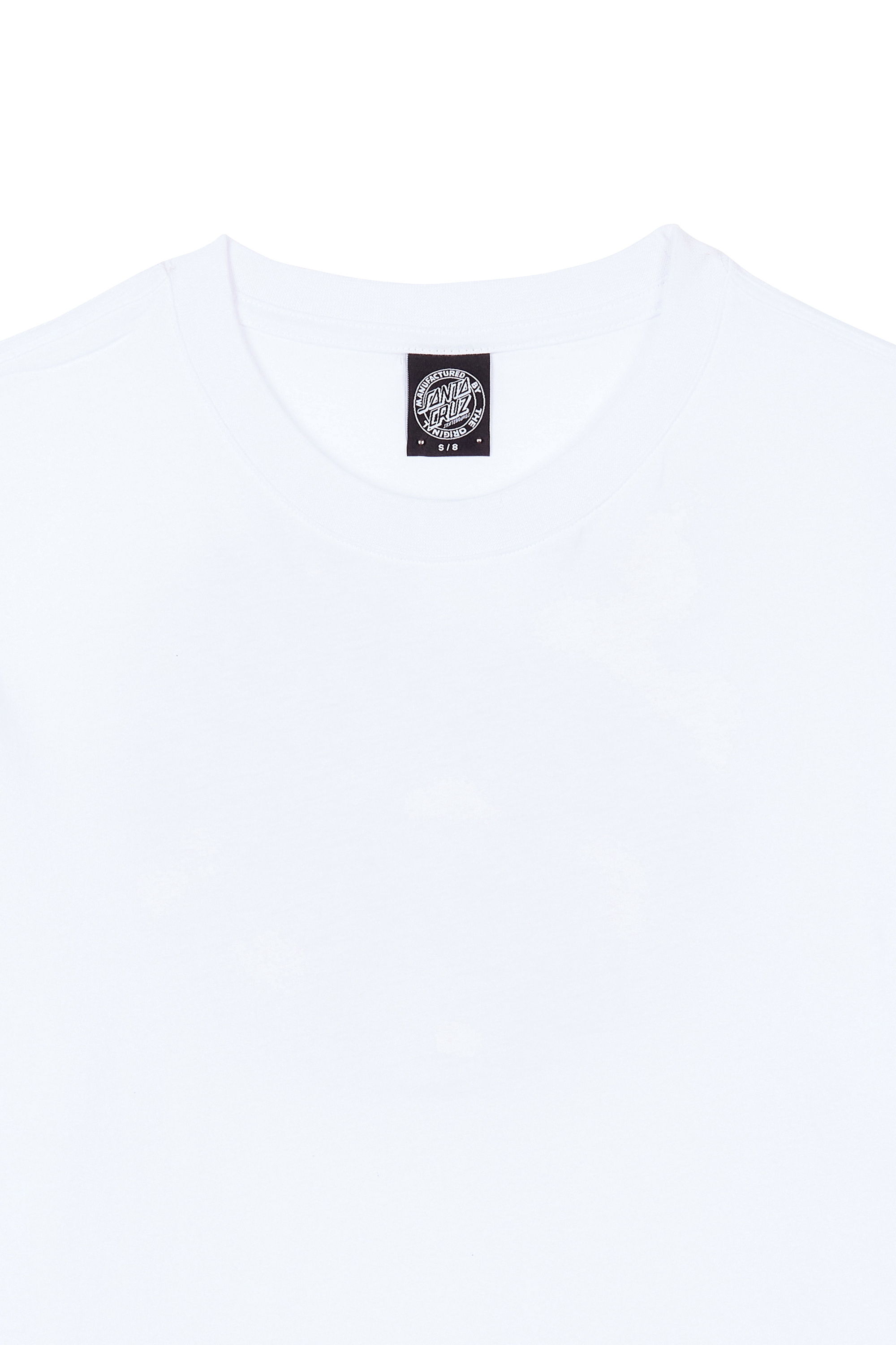 SANTA CRUZ T-Shirt Mushroom Monarch Dot Blanc