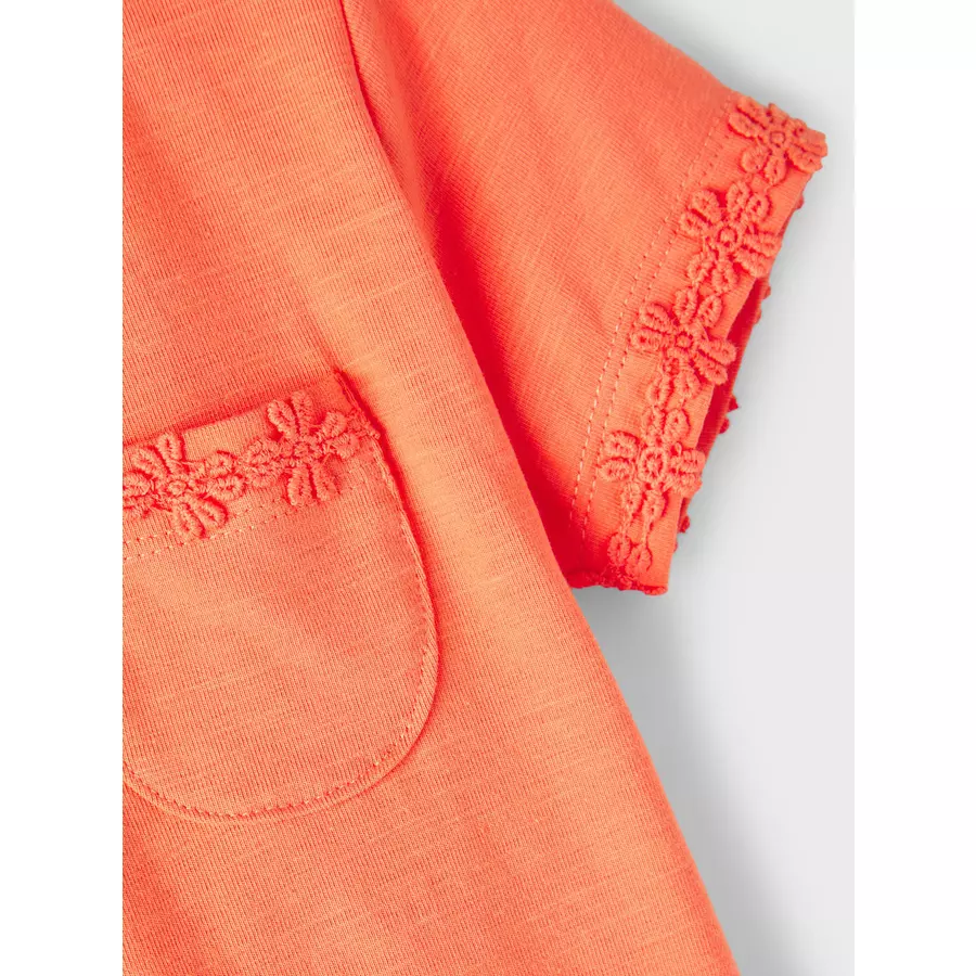 name it T-Shirt Nmffabienne Coral