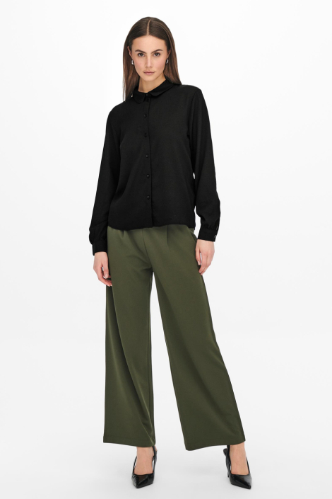 Jacqueline de Yong zwarte dames blouse