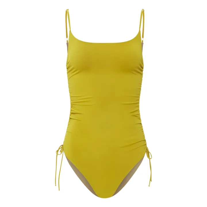 Alma Deia Maillot de bain une pièce froncé | Vert pistache