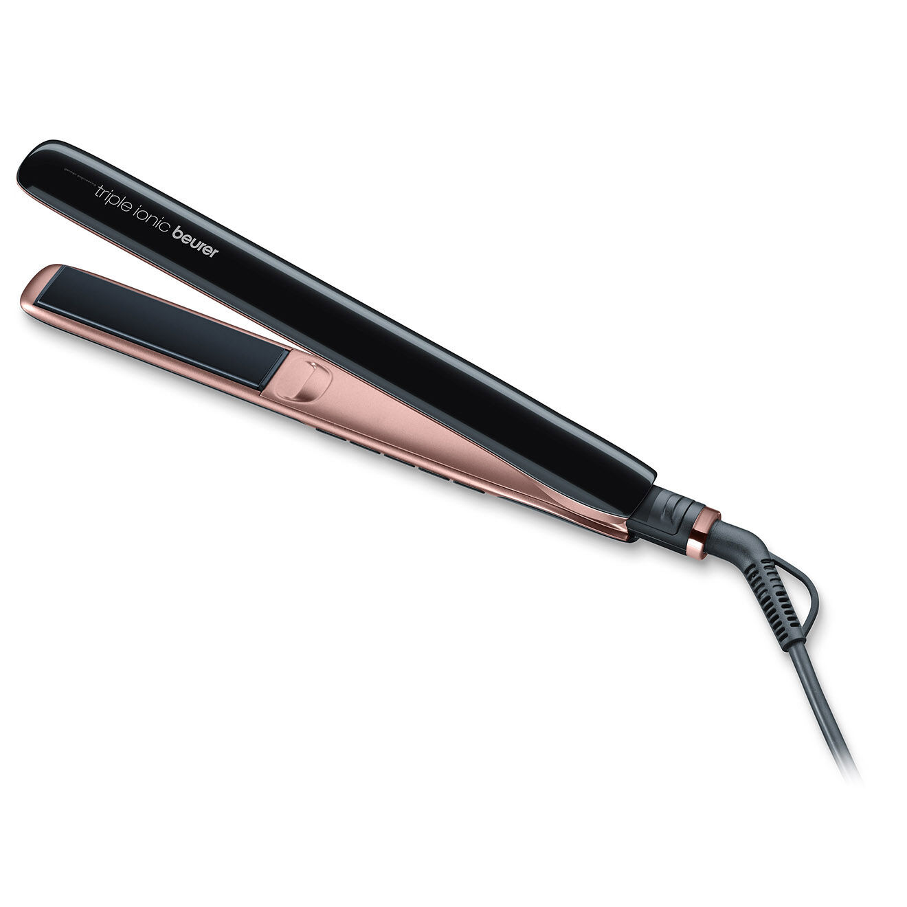 Beurer Fer à lisser triple ionique noir/doré rose - 220°C