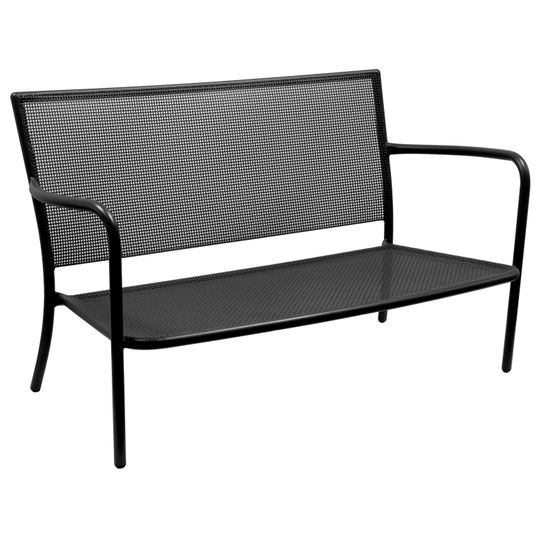 Emu Athena Two Seats tuinbank zwart