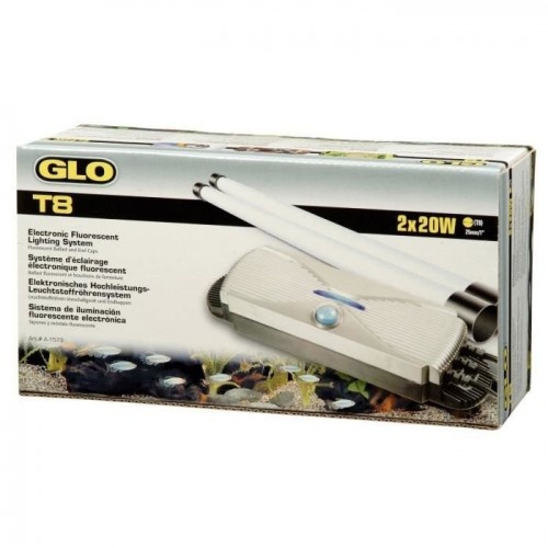 Kit de reator duplo Cstore Glo 20W para aquários
