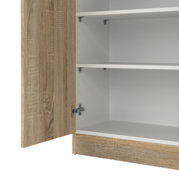Multifunctionele kast Fabian eiken 170x70x35cm