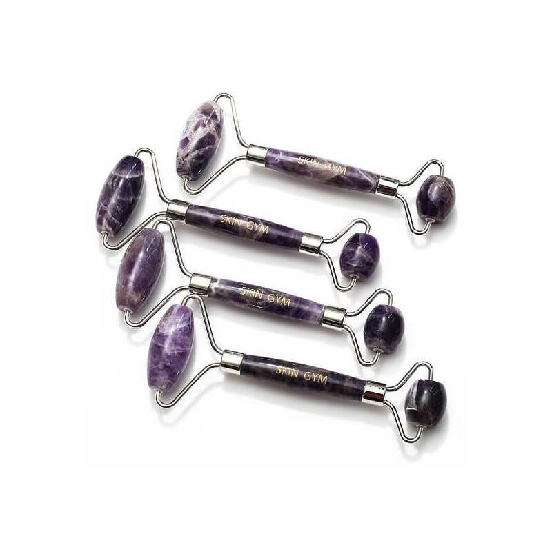 Roller visage Amethyste 2 têtes Skin Gym