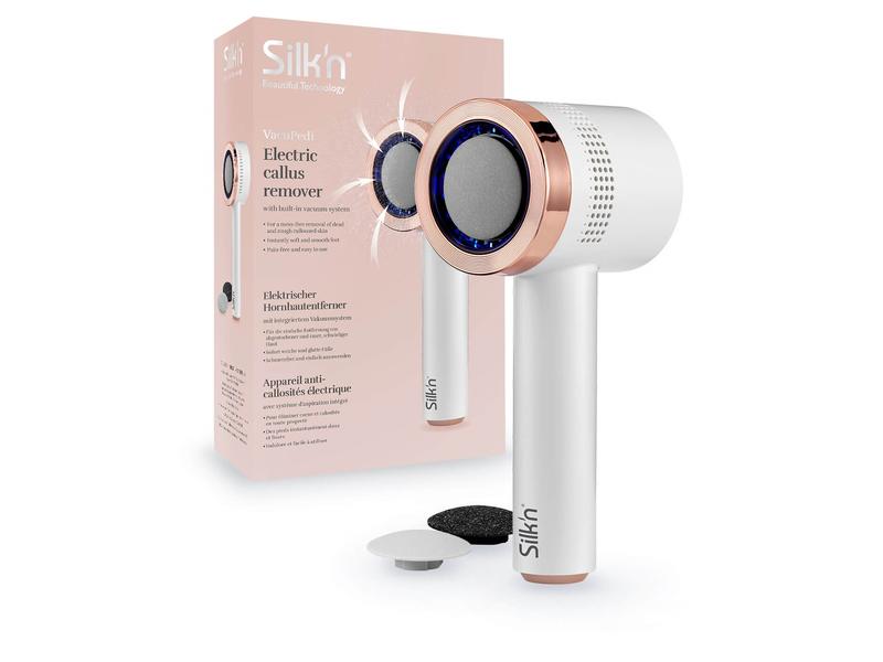 Silk'n Hornhautentferner VacuPedi Rose Gold Elektrisches Gerät zur Hornhautentfernung