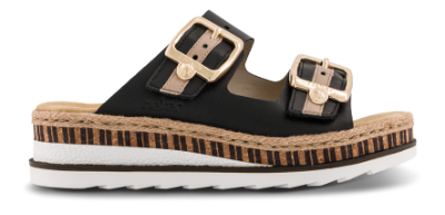 Rieker Sandal Sort V7955-00 | Skoringen