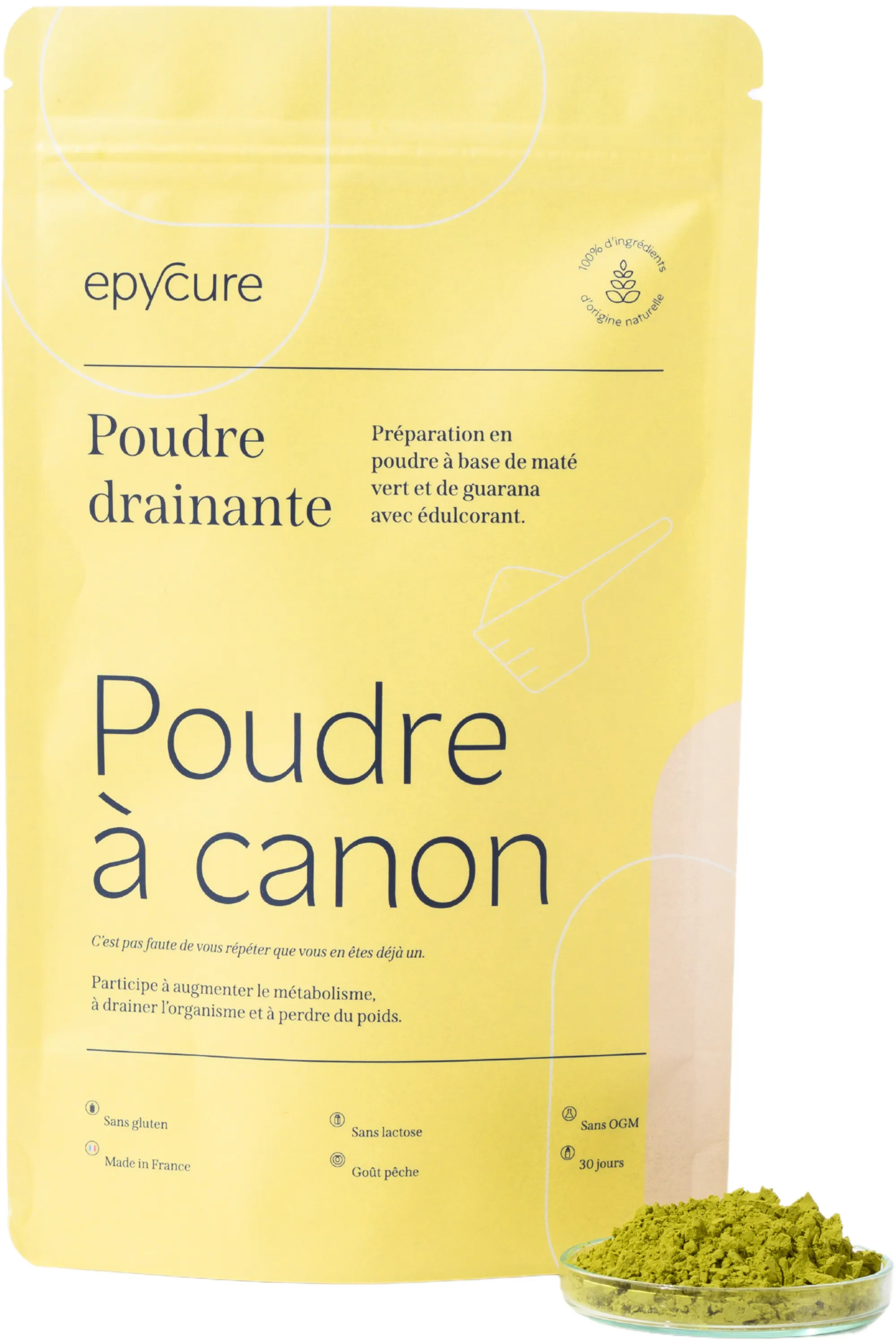 Epycure Poudre Drainante 3-en-1-250 g