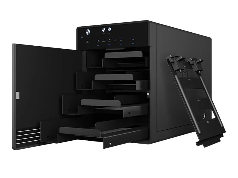 ICY BOX IB-3740-C31 - Harddisk-array - 4 bays (SATA-600) - USB 3.1 Gen 2 (ekstern)
