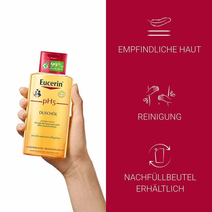 Eucerin pH5 Duschöl empfindliche Haut, 200 ml