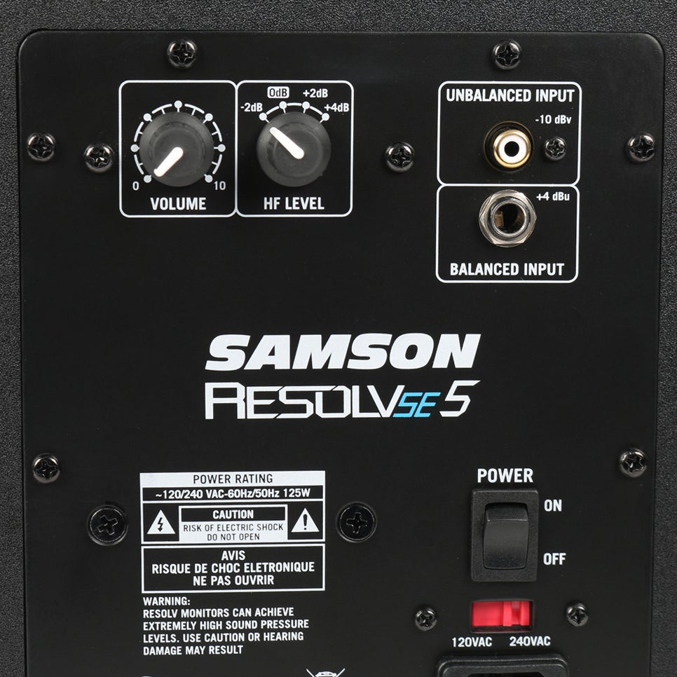 Samson Resolv SE5 actieve studiomonitor (per stuk)