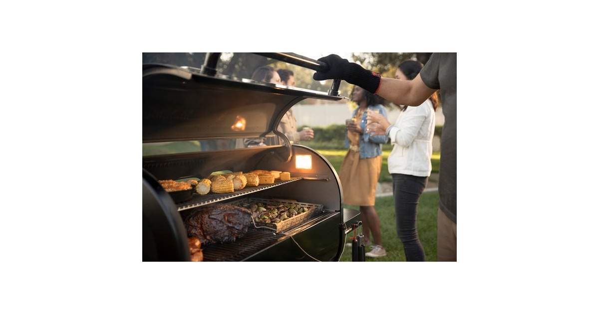 WeberSmokeFire EPX6 STEALTH Edition barbecue  (Zwart)