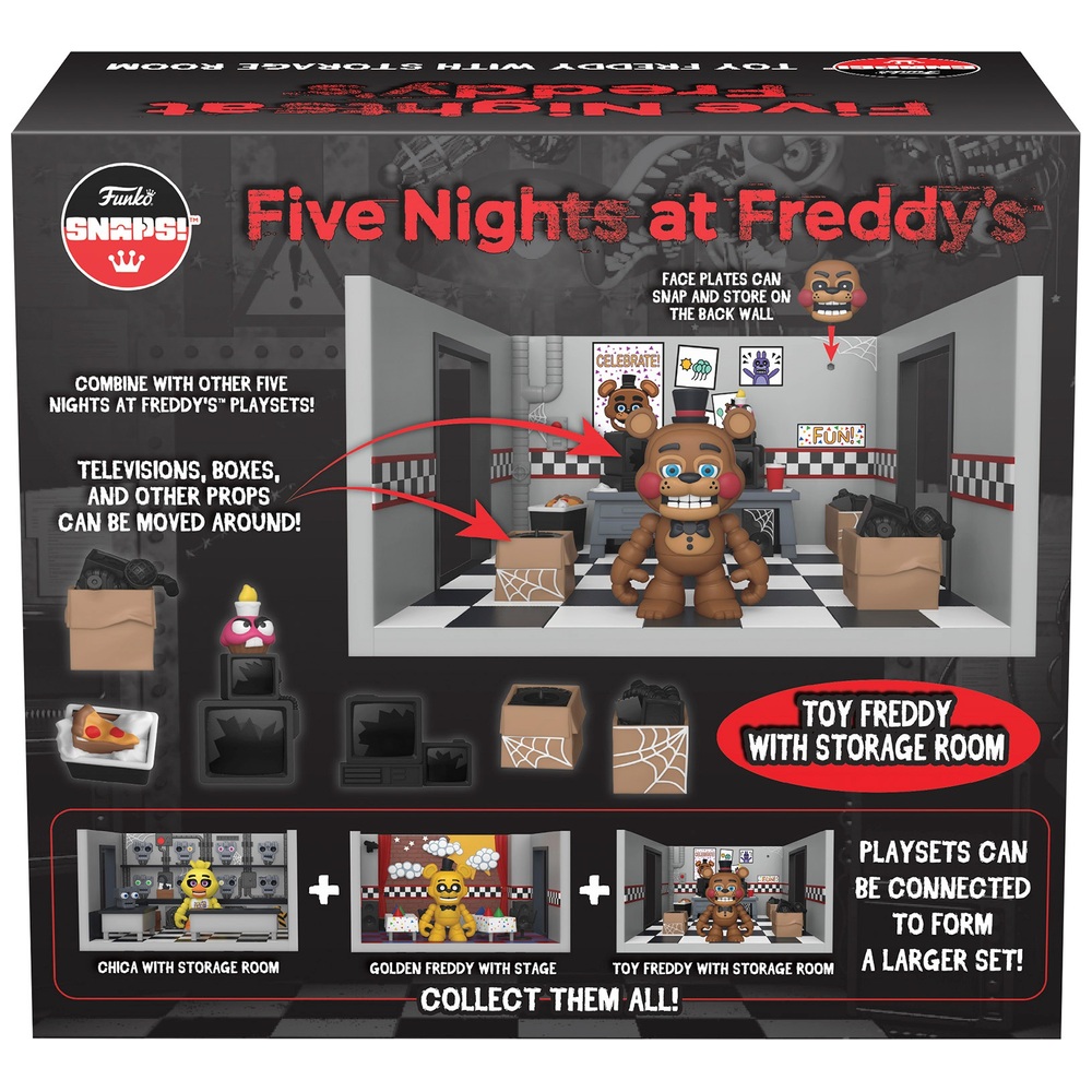Funko Snaps! Five Nights at Freddy's: Sicherheitsraum-Spielset
