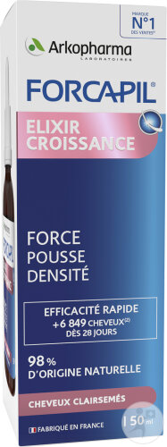 Arkopharma Forcapil Élixir Croissance Cheveux Clairsemés 50ml