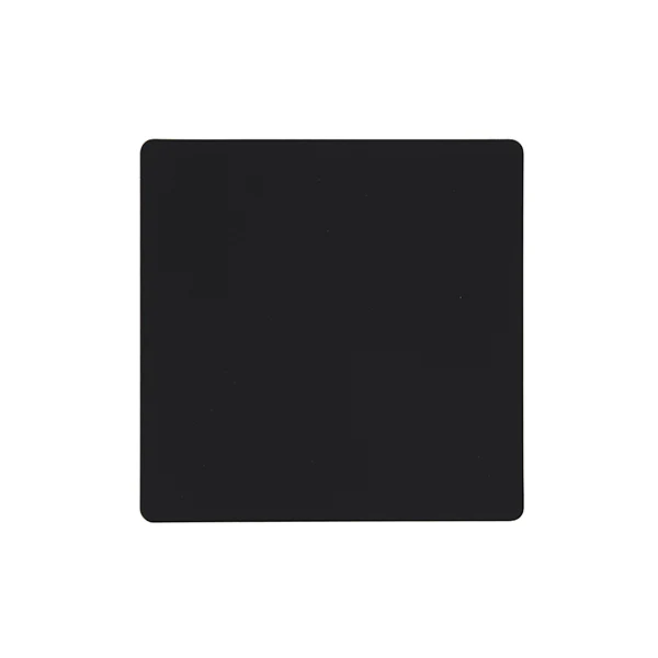 LIND DNA  Softbuck glasbrik square, sort - 10 x 10 cm.