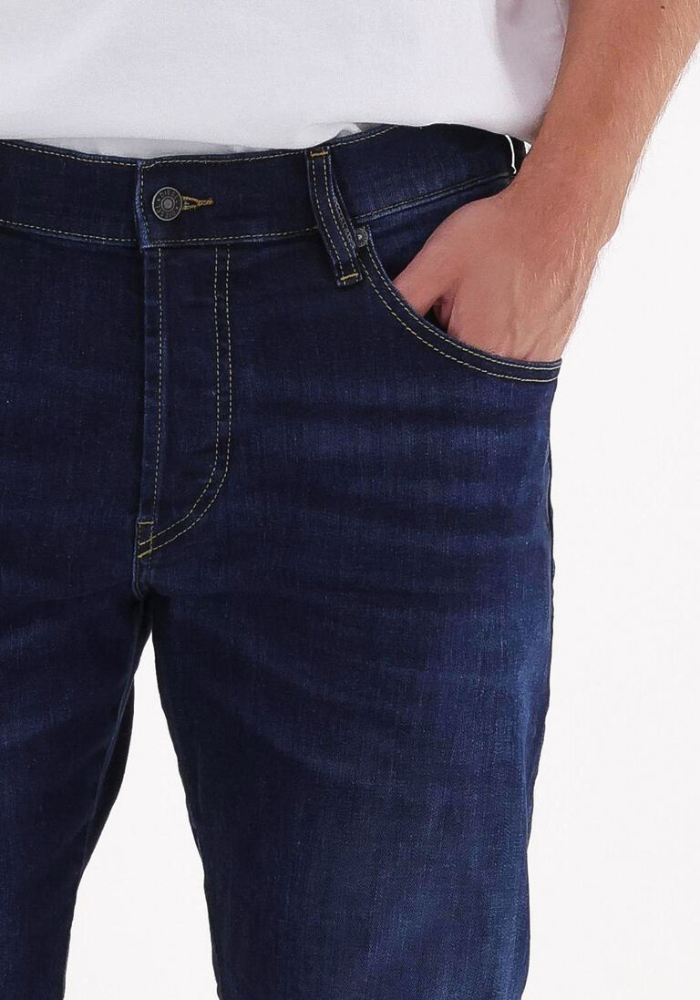 DIESEL blauwe diesel straight leg jeans d-yennox