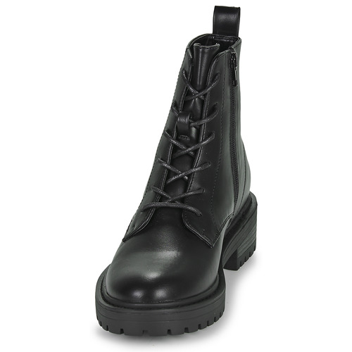 Only - ONLBOLD-17 PU LACE UP BOOT - Noir
