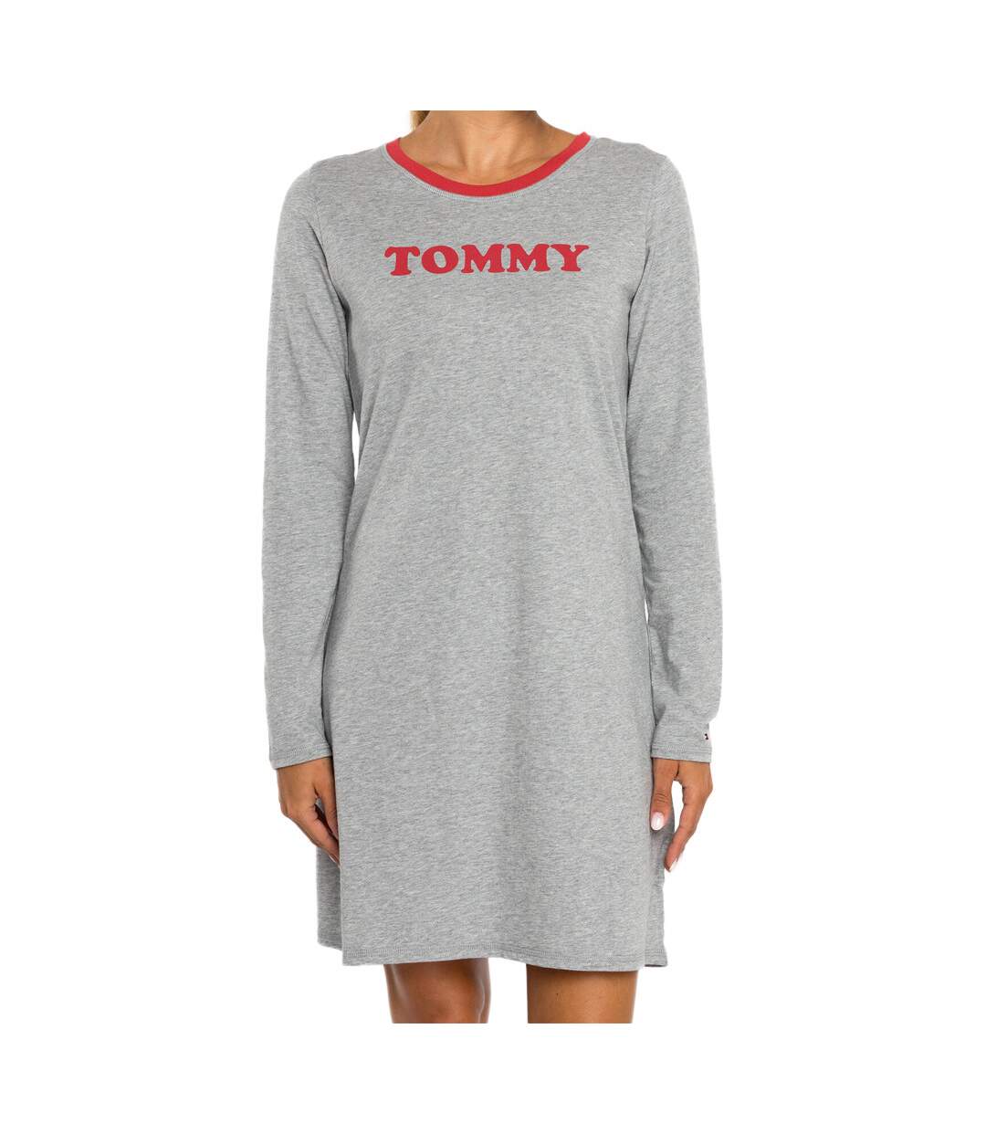 Chemise de nuit Gris Femme Tommy Hilfiger