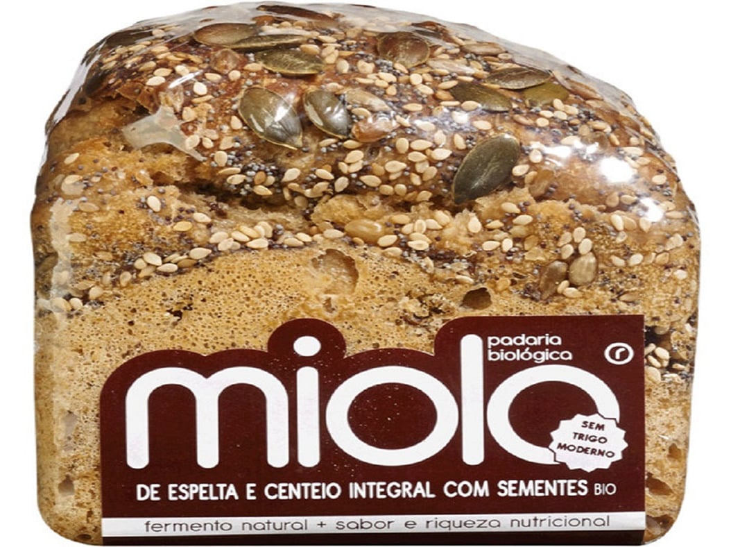 PÃO BIOLÓGICO MIOLO ESPELTACENTEIO INTEGRAL 450G