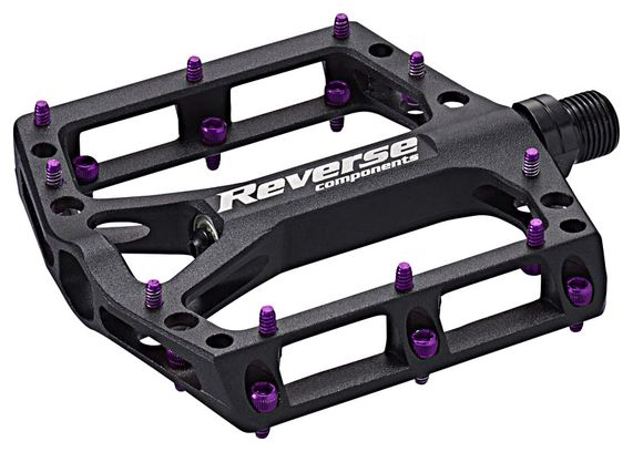 REVERSE Paire de Pédales BLACKONE Noir Violet