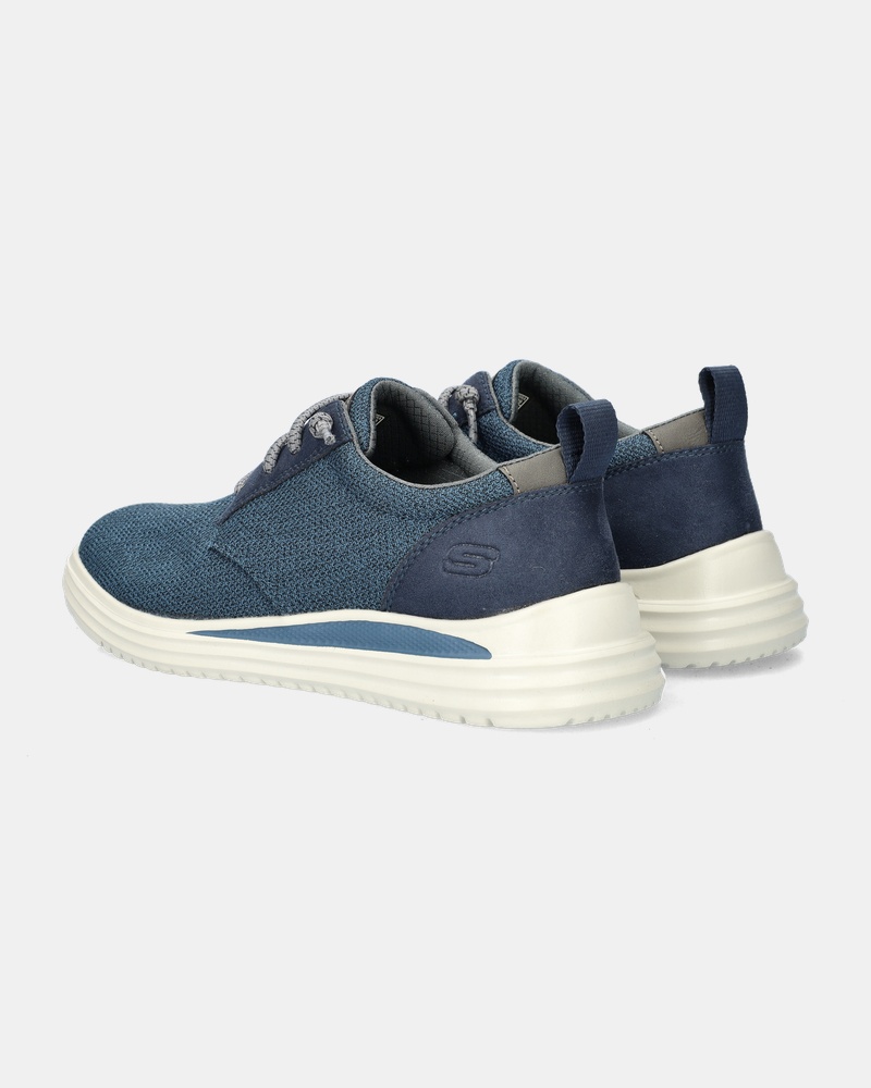 Skechers Proven Instapschoenen  - blauw