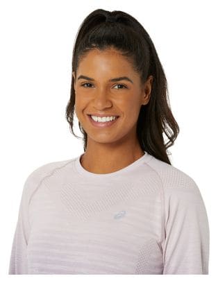 Maillot manches longues Asics Seamless Violet/Rose Femme