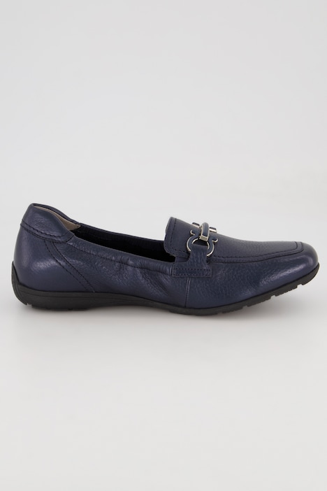 Caprice Leder-Loafer, Zierspange, Wechselfußbett