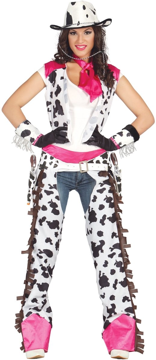 Cowgirl Kostuum Roze