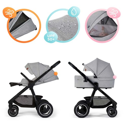 Poussette Everyday 2en1 Denim - KINDERKRAFT