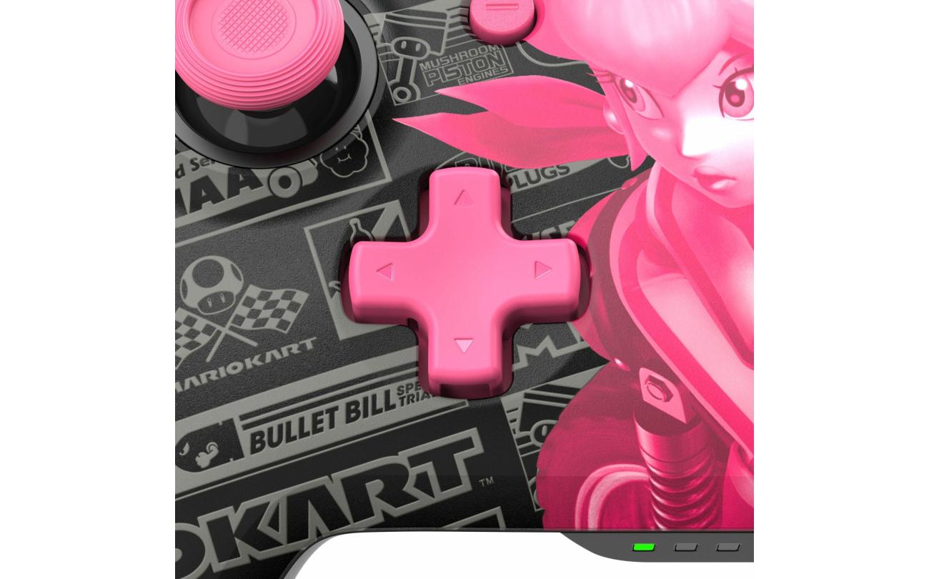 Switch PDP - Wireless Controller GLOW Mario Kart Grand Prix Peach