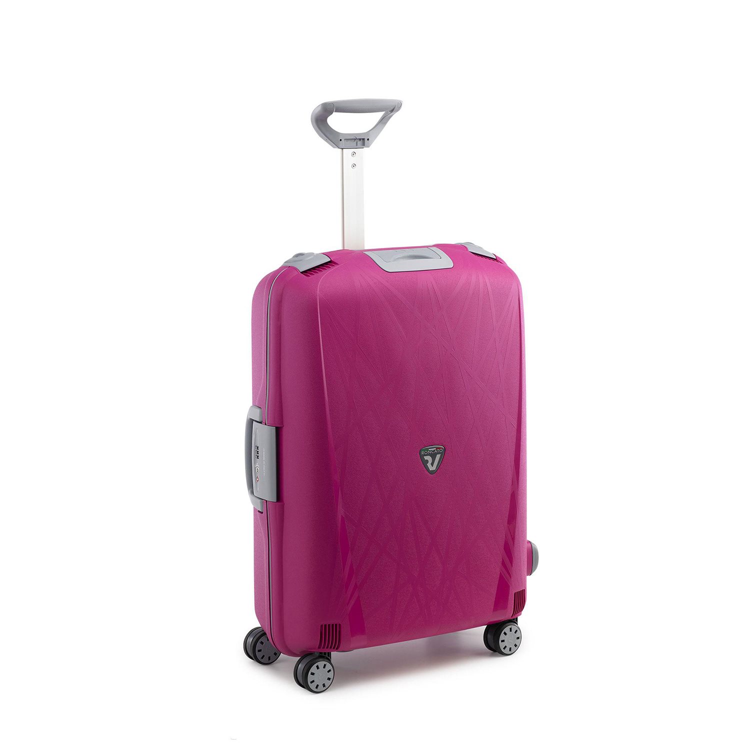 Roncato Light 4 Wiel Trolley 68 magenta