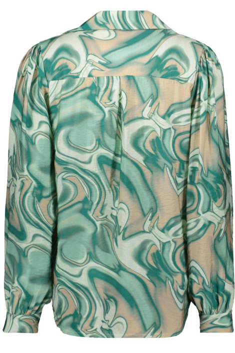 Soultouch groene dames blouse