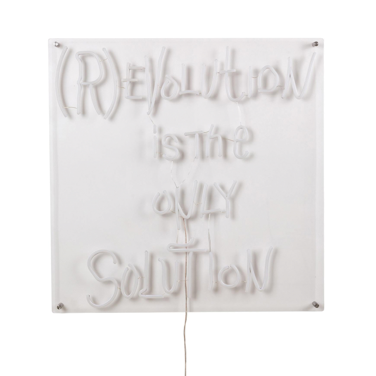 Seletti LED wandlamp (R)evolution is the only solution