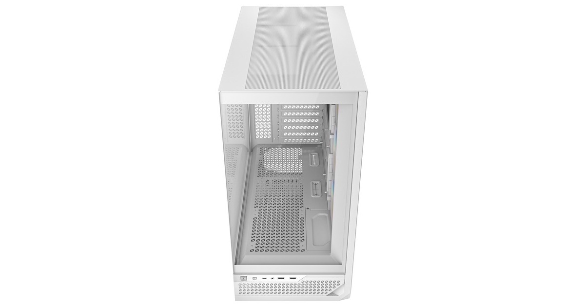 AntecC7 ARGB midi tower behuizing  (Wit | 2x USB-A | 1x USB-C | Tempered Glass)