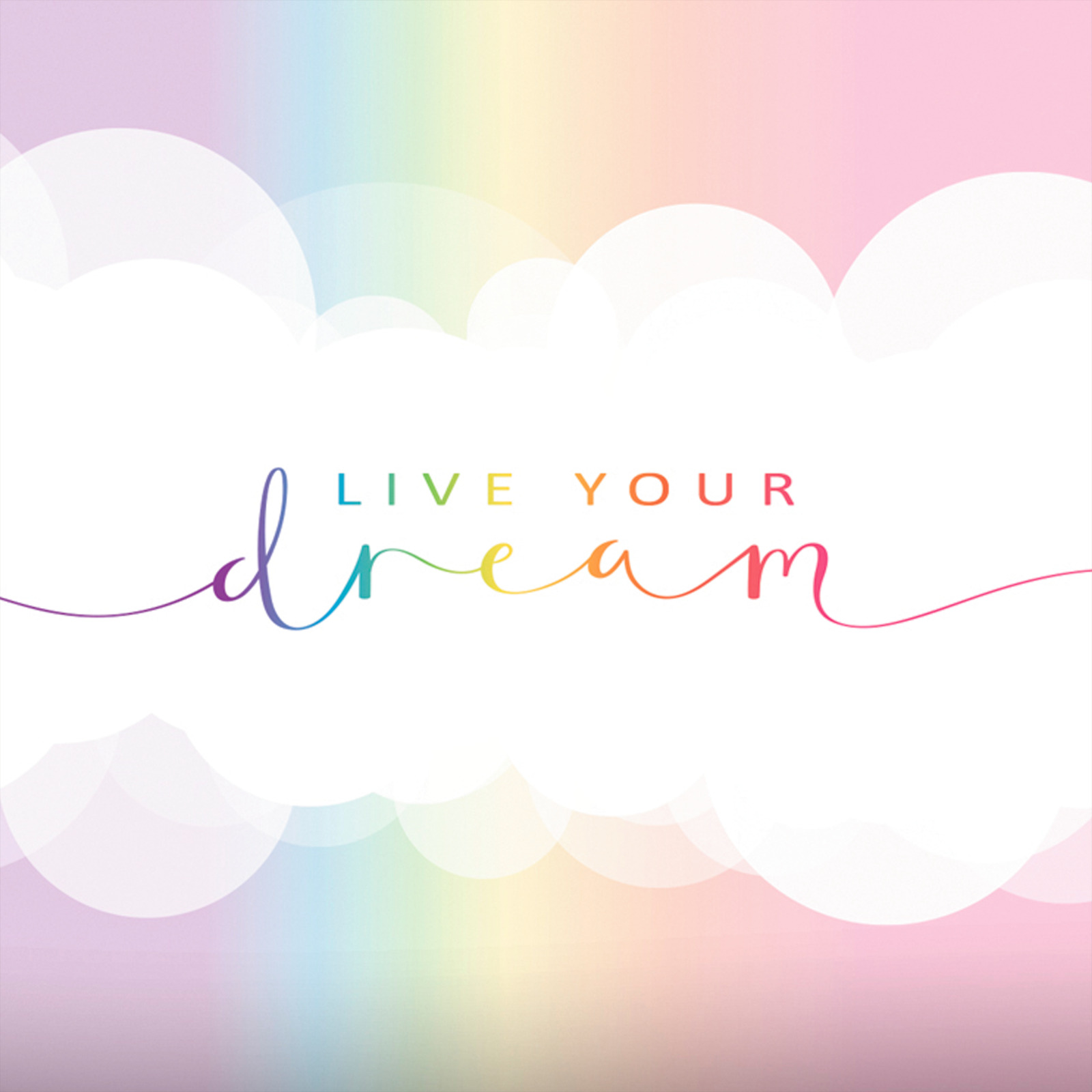 Bettwäsche Live your dream