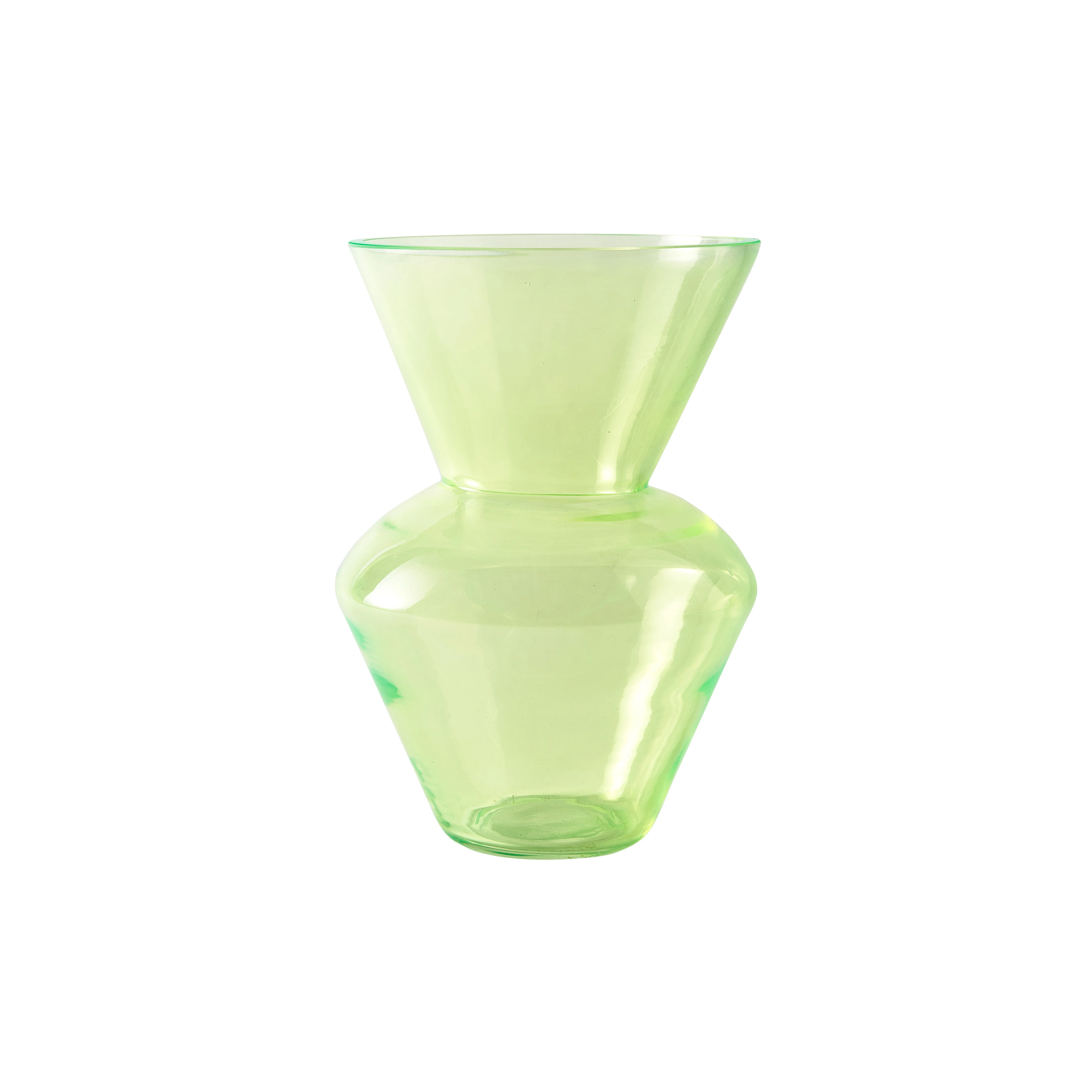 FAT NECK - Vase verre | Vert