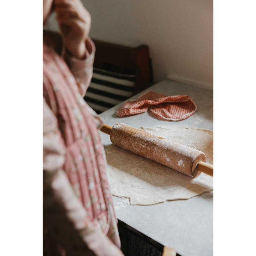 Køb Petit Piao Dusty Rose Strawberry AOP PPEver Thermo Waistcoat
