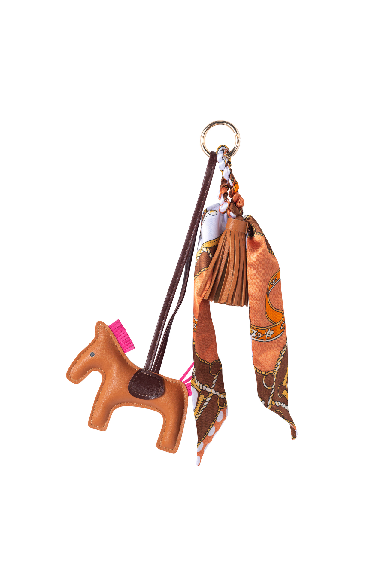 CHARMII Pony Scarf Brown