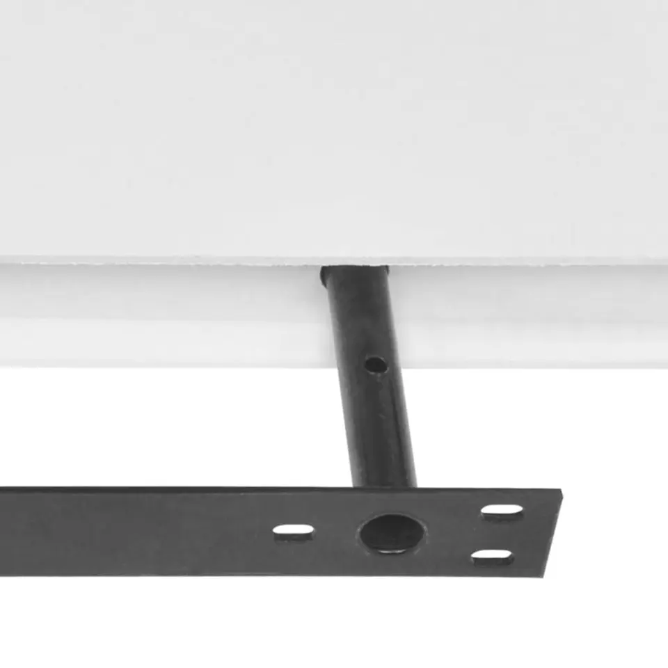 vidaXL - Wandmeubel - Wit - MDF - 80 cm - 2 stuks