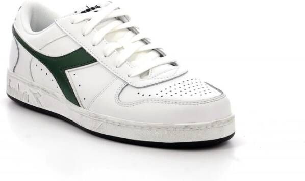 Diadora Magic Basket Low Icona Lage sneakers Leren Sneaker Wit