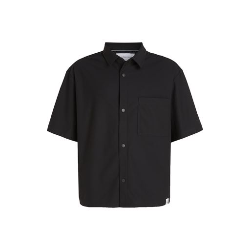 Calvin Klein Jeans Kortærmet Skjorte, Black, XL