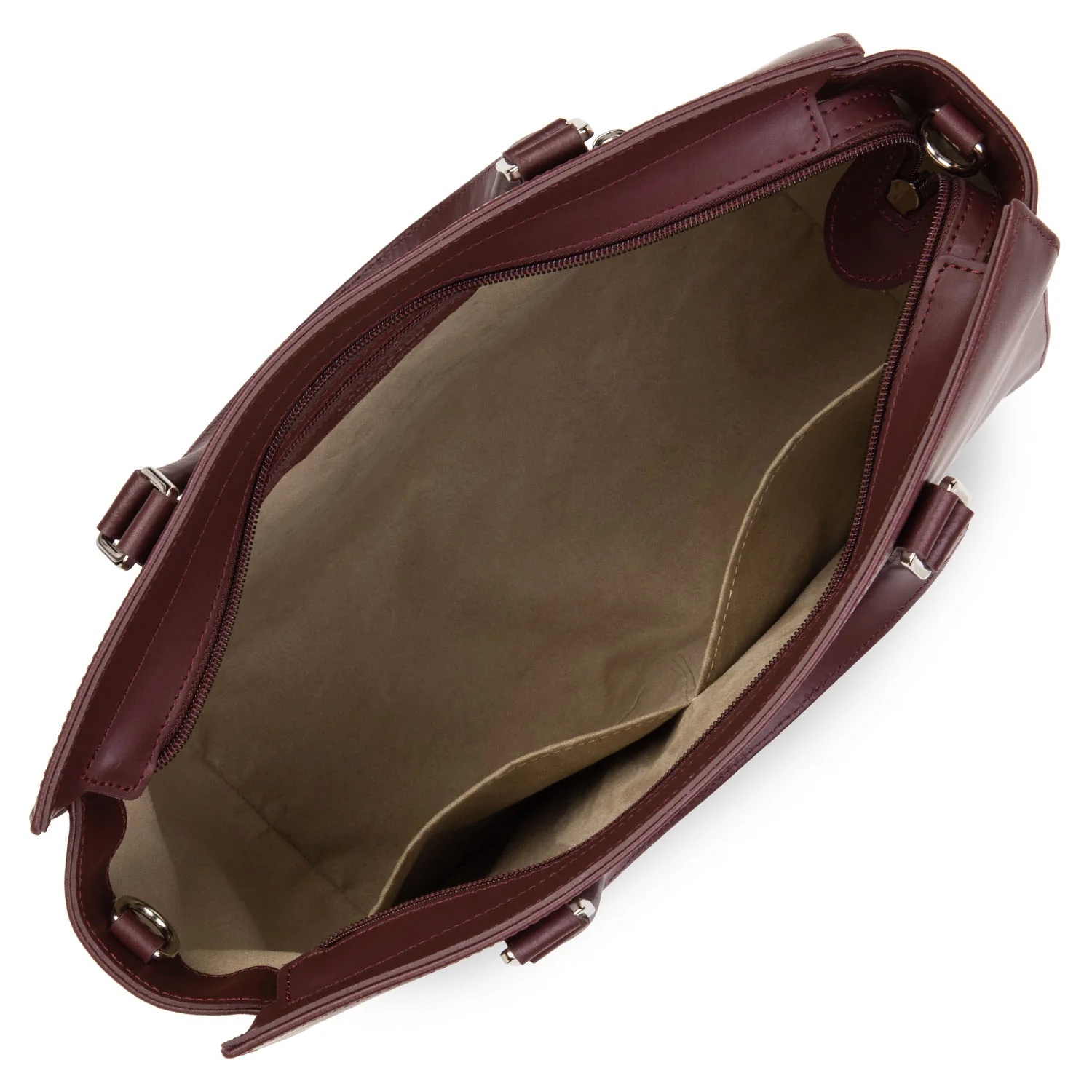 Smooth-Grand sac cabas main