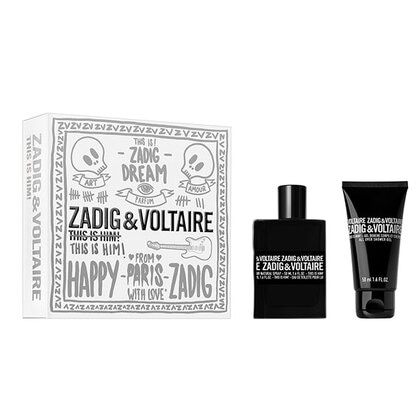 Zadig & Voltaire This Is Him! Vibes of Freedom Eau de Toilette Gift Set