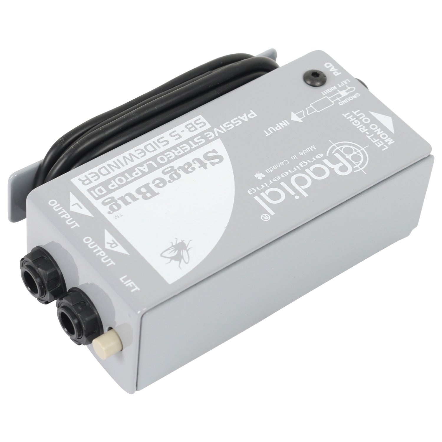Radial StageBug SB-5 Laptop Passive Stereo Direct Box