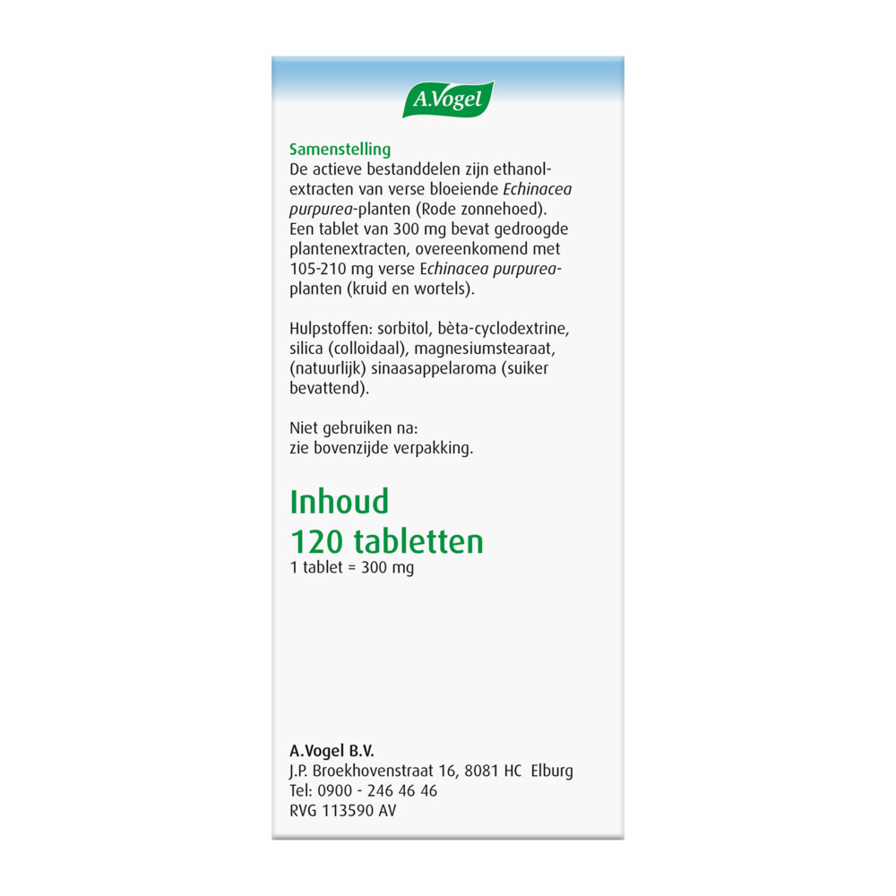 A.Vogel Echinaforce Junior120 stuks